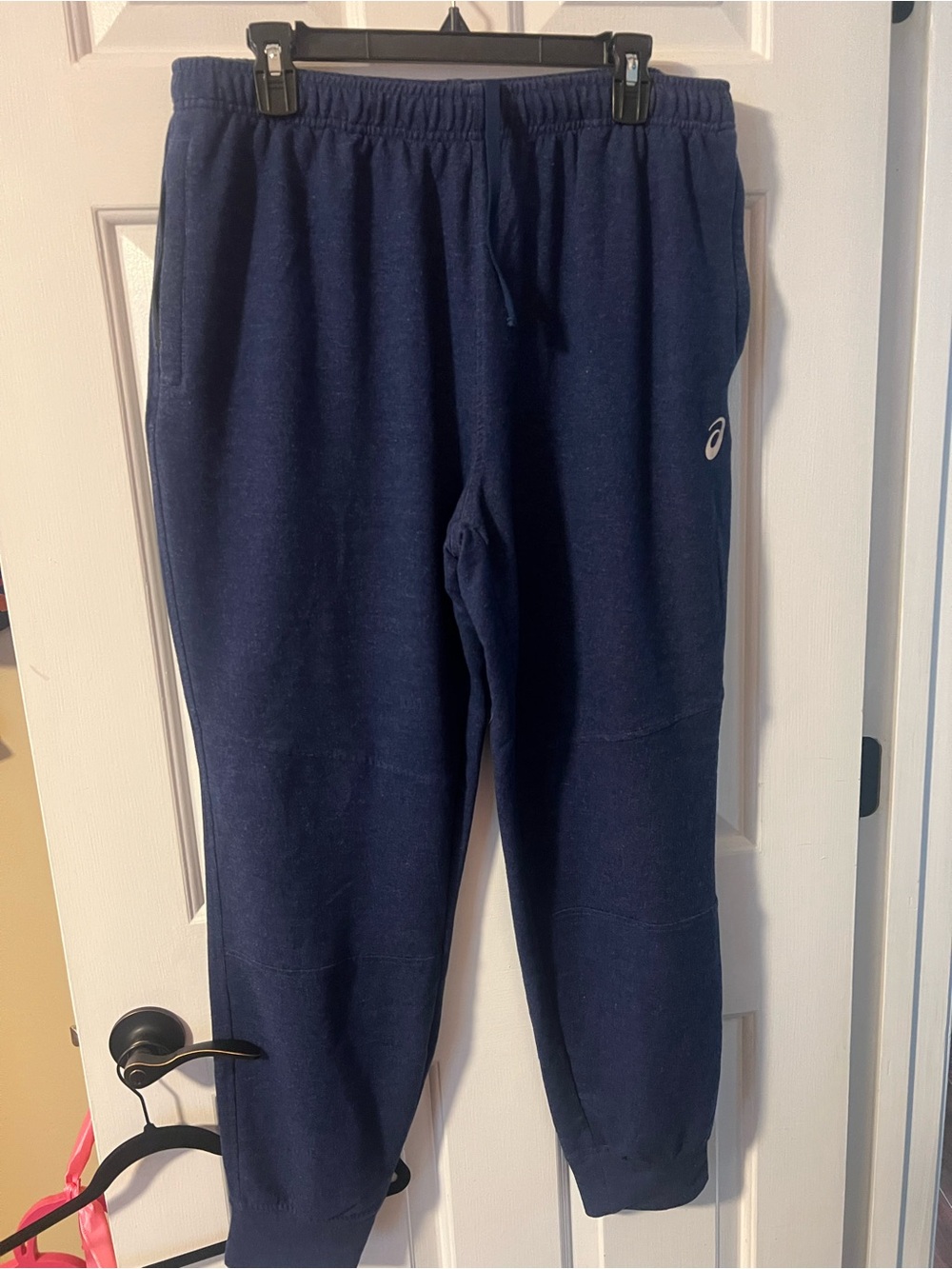 Asics Navy Men's Jogger Sweatpants